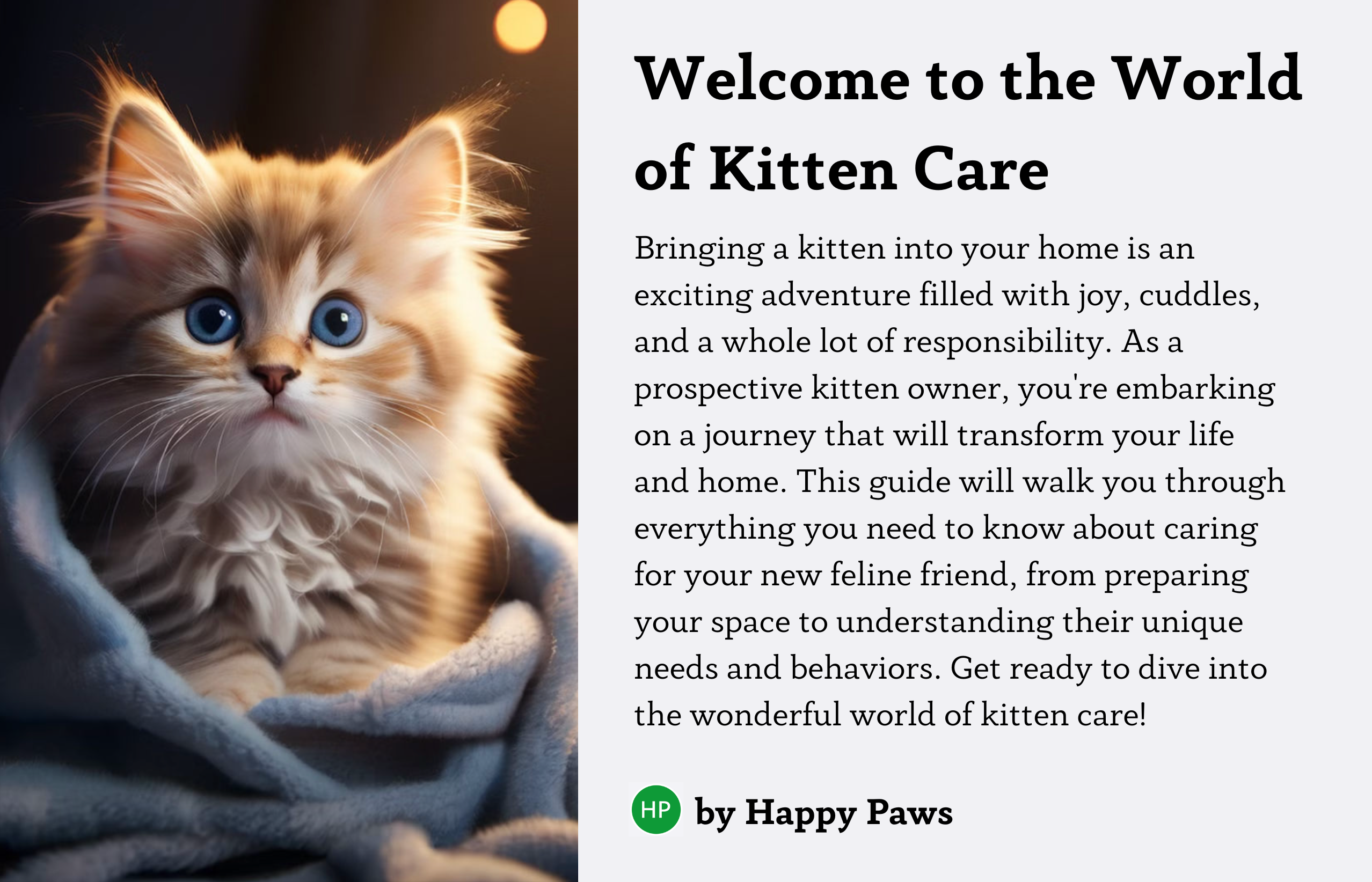 Bringing a New Kitten Into Your Home: A Comprehensive Guide