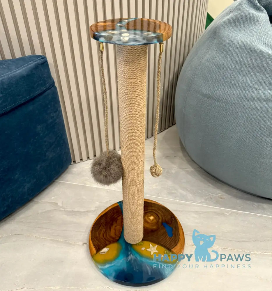 Scratching Post Ocean Waves Animals & Pet Supplies