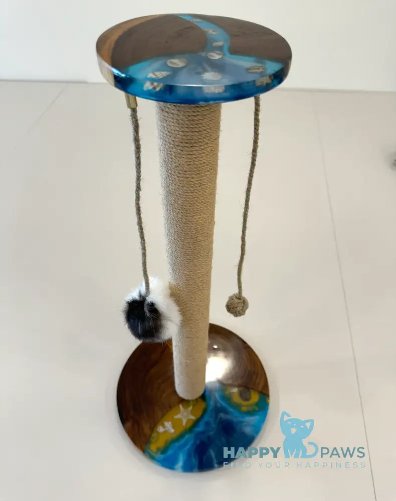 Scratching Post Ocean Waves Animals & Pet Supplies